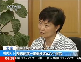 中国医院协会副会长陈晓红